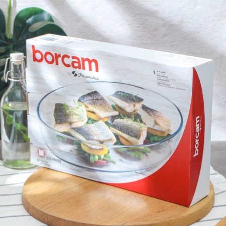 Borcam heat -resistant glass baking and baking.-4