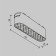 TREECH TRECHNICAL TR084-1-6W3K-W, 6W, 11.6x2.6x2.8 cm, LED, 90LM, 3000K, White Color.