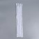 Lightning "Spiral", No. 5, detachable, castle machine, 50 cm, white/lilac color