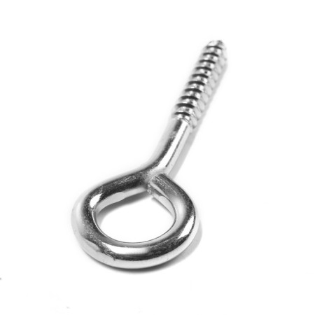 Shurup-ring Stroybat, white zinc, 6x70 mm-4