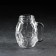 Glass mug "cocktail/football", 500 ml, texture mix