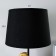 Parrot table lamp E27 40W black and gold 23.5x23.5x50 cm Risalux