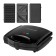 Multipecar Galaxy GL 2959, 800 W, sandwich, grill, Viennese, anti -stick coating, black