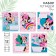 A set of notebooks 10 pieces, 12 sheets, in a cage, cover coated cardboard, Minnie Mouse