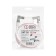 Coaxial television cable Dori SAT-50 0.5M (F-string+TV-adapters angular pcs/GN),