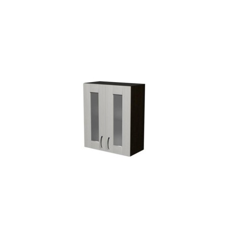 Cabinet of hinged Polina 600x300x720 2 doors with wenge glass/Bodeg
