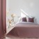 Scande blanket, size 220x240 cm, pink color