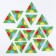 Accounts from felt “puzzle. Trimino "