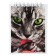 Notepad A7 40 sheets in a cage on the crest "Cats", Cardboard Cover, VD-LK, MIX