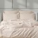 A set of pillowcases "Ethel" Pearl 50*70+3 cm, 100% cotton, perkal (300 threads)