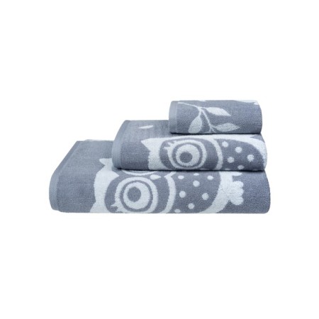 Trush Tensor Guten Morgen OWL, 450 g, size 50x90 cm, color gray color-2