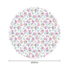 The tablecloth “Romantic mood”, round, Saten, d = 150 cm