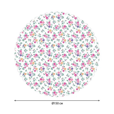 The tablecloth “Romantic mood”, round, Saten, d = 150 cm