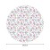 The tablecloth “Romantic mood”, round, Saten, d = 150 cm