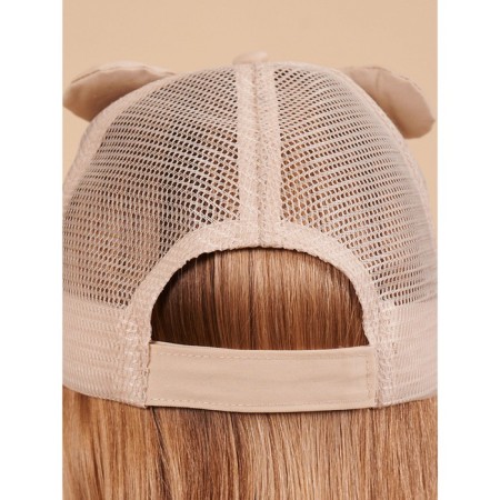 Children's cap, size 51-52, cream color-3