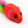 A mouse with a pen, 4.5 cm, red