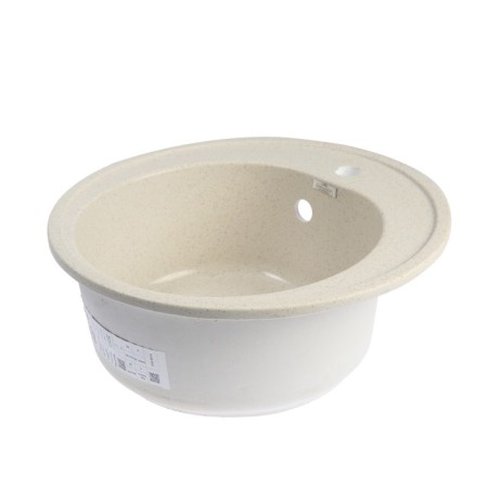 Kitchen is a kitchen from Zett Lab stone. 3/q2, d = 510 mm, depth 19 cm, matte, beige-1