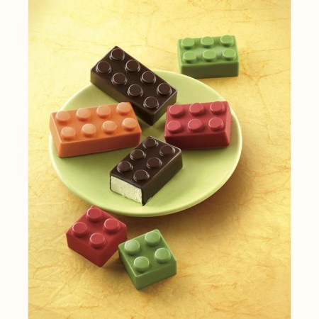 Form for the preparation of sweets Choco Block, silicone-1