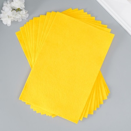 Soft felt 1 mm 20x30 cm yellow-1