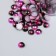 Decor "Semiobusins ​​and rhinestones. Violet gradient" d = 6 mm 10g 200 pcs 5x2.5 cm mix