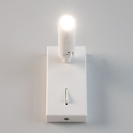 Sconces Citilux "Descart" CL704350, 6x12 cm, 1x3W, LED, white color-12