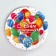 A disposal of paper dishes is a single birthday ", balls