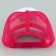 Women's cap with a grid Beach, pink color, rr 56