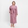 Women's bathrobe, dry rose color, size 54