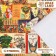 Glossy packaging paper "New Year's posters", 70 x 100 cm, 1 sheet