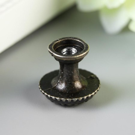 Pen for the casket metal "Flower" (set 2 pcs) 1.7x1.7 cm-1