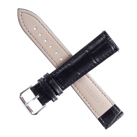Solomon watch strap, 18 mm, genuine leather, L-20 cm