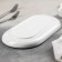 Ceramic dish for serving "breeze", 30 × 16 × 3 cm