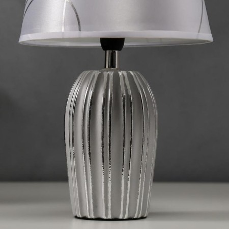 HELP lamp 16192/1 E14 40W gray with silver 20x20x33 cm Risalux-4