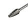 Bordra tundra type F is parabolic, 12 x 20 mm, shank 6 mm