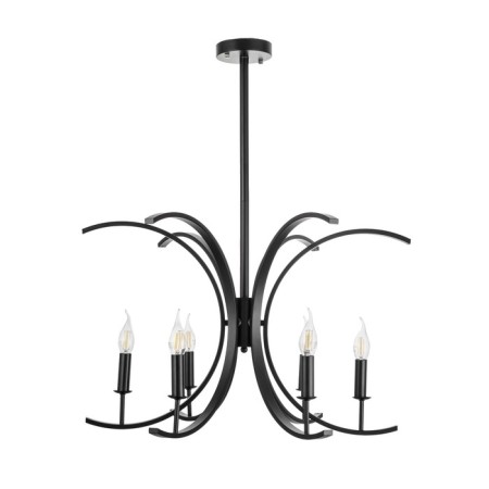 Lamp "Arles" 6he14 40W Black 66x66-42-142 cm-3