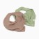 Slunchiks on the buttons of the crumb I am BASIC Line, 2 pcs, green and beige