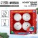 New Year's set for creativity. Christmas balls for coloring "Happy New Year", 4 pcs, d = 5.5 cm