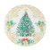 New Year's napkin on the Golden Christmas table, 30x30 cm, oxford, polyester