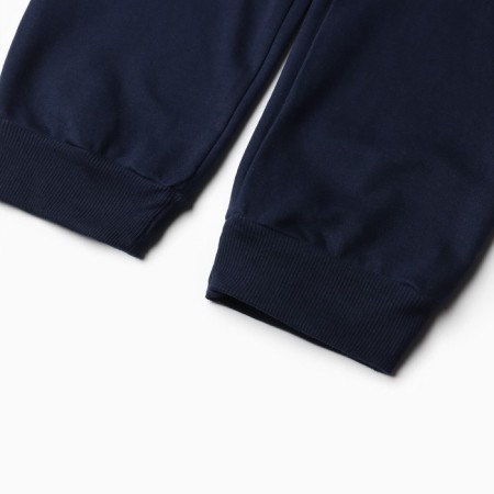 Sports pants for a boy, I have launched, dark blue color, height 128 cm-2