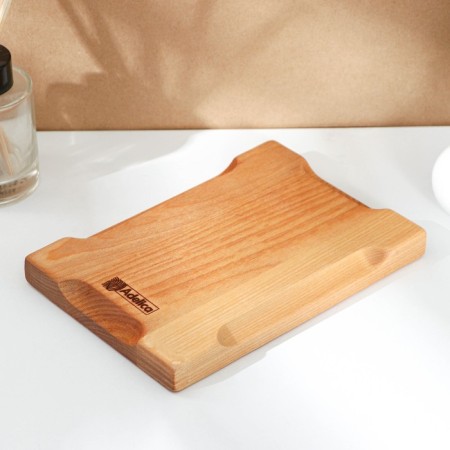 Grootboard ADELICA "Polyanka", 18.5 × 13 × 1.8 cm, saturated with mineral oil, birch-1