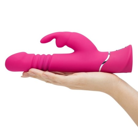 Вибратор Happy Rabbit Thrusting Realistic розовый-4