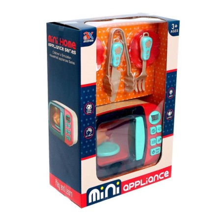 Household appliances "Microwave oven", light, a plate spin, with accessories-3