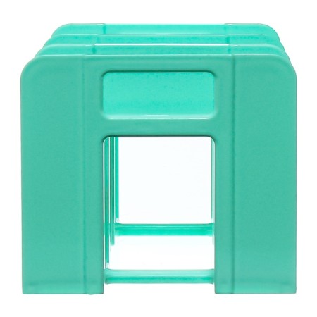 Vertical papers, 3 departments, Erichkrause "Techno Pastel Bloom", Green-2