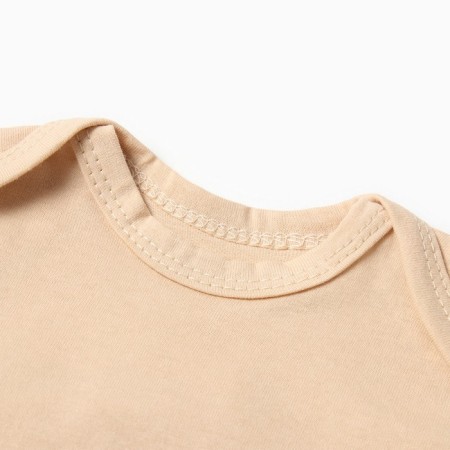 T -shirt with DL. Sleeve Bloom Baby, p. 86 cm, beige-1