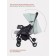 Stroller walking children's Rant Basic "UNO", folds into a cane, color Ocean Green