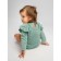 Body Children's fashion, height 80 cm, green color