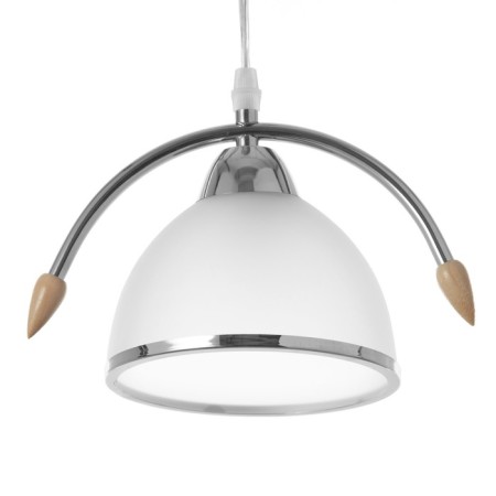 Lamp Bayerlux "Kian" E27 40W silver 23x15x60 cm-1