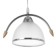 Lamp Bayerlux "Kian" E27 40W silver 23x15x60 cm