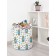 Toy basket "Bear with a gift, size 35x35 cm
