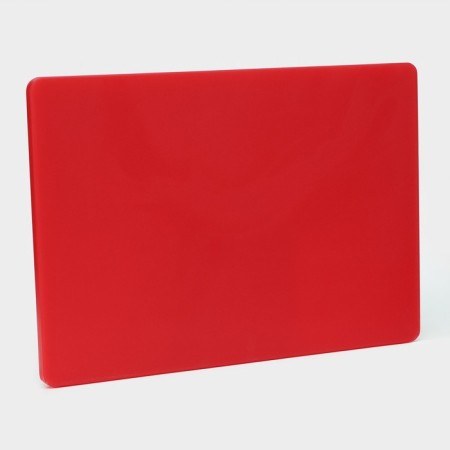 Board Professional cutting shade, 40 × 30 cm, thickness 1.8 cm, red color-4